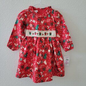 Girls Christmas Dress 6